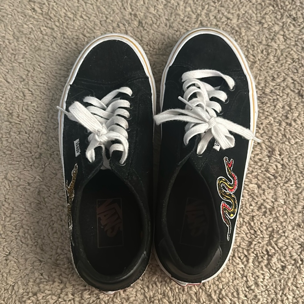 Embroidered Vans